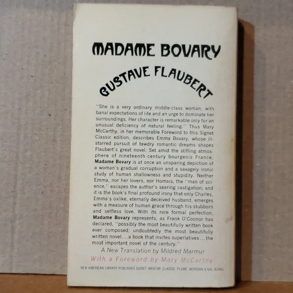 🇫🇷 Madame Bovary Gustave Flaubert paperback book - Picture 2 of 11
